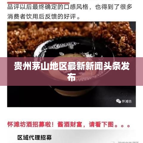 贵州茅山地区最新新闻头条发布