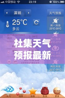 杜集天气预报最新消息查询！