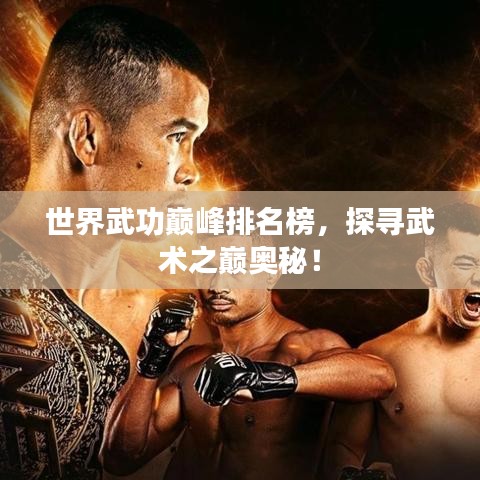 世界武功巅峰排名榜，探寻武术之巅奥秘！