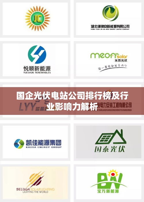 国企光伏电站公司排行榜及行业影响力解析