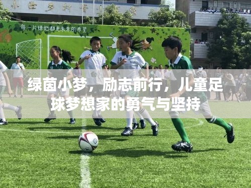 绿茵小梦，励志前行，儿童足球梦想家的勇气与坚持