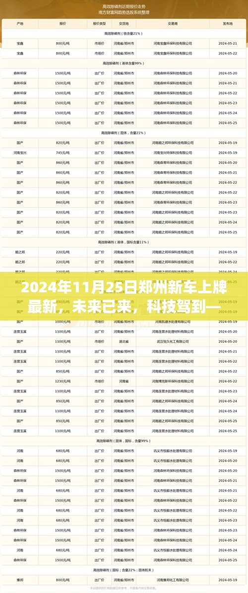 科技驾到，体验郑州新车上牌高科技之旅
