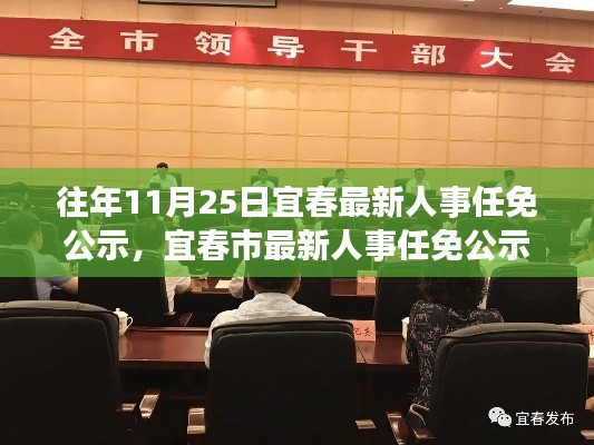 往年11月25日宜春人事任免公示揭晓最新动态