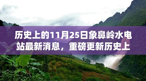 象鼻岭水电站最新进展揭秘，重磅更新历史上的1月25日消息速递