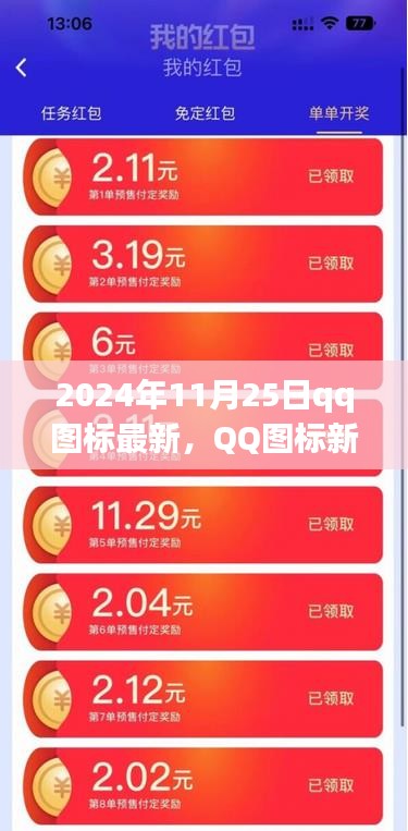 2024年11月25日qq图标最新，QQ图标新纪元，2024年11月25日的历史性更新及其影响
