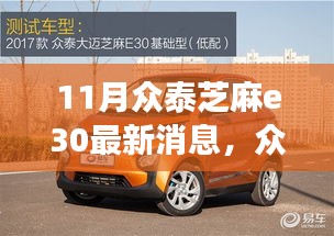 众泰芝麻e30新动态，十一月探秘之旅，追寻内心宁静与平和