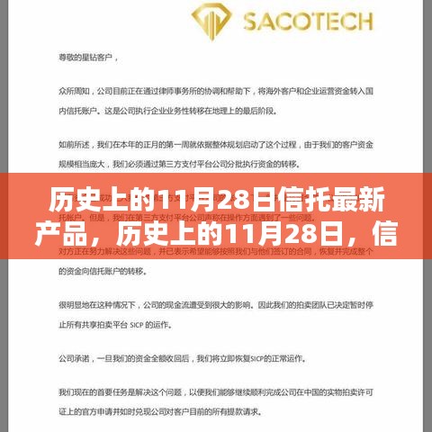 历史上的11月28日信托产品新纪元揭秘，最新产品亮点一览