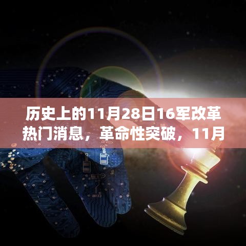 11月28日16军改革引领科技革命，全新智能产品震撼发布