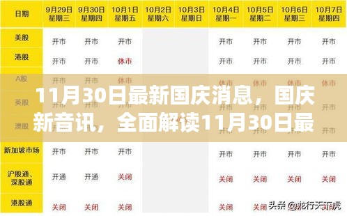 11月30日最新国庆消息，国庆新音讯，全面解读11月30日最新国庆消息