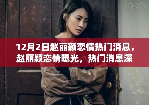 赵丽颖恋情曝光揭秘，深度解析热门消息（最新12月2日版）