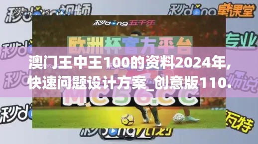 澳门王中王100的资料2024年,快速问题设计方案_创意版110.531
