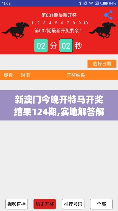 新澳门今晚开特马开奖结果124期,实地解答解释定义_Max3.468