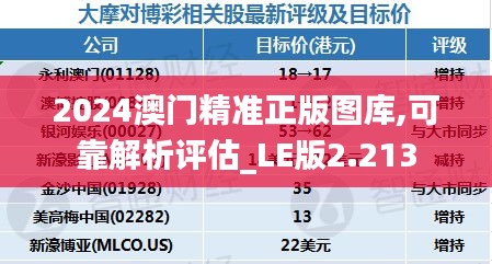 2024澳门精准正版图库,可靠解析评估_LE版2.213