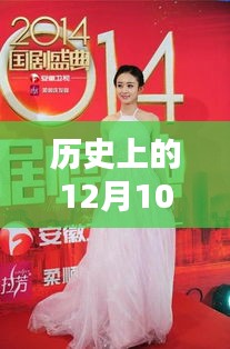 赵丽颖，璀璨星途，历史上的十二月十日大片展现风采