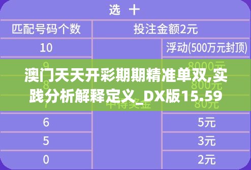 澳门天天开彩期期精准单双,实践分析解释定义_DX版15.599