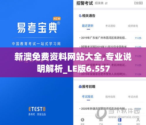 新澳免费资料网站大全,专业说明解析_LE版6.557