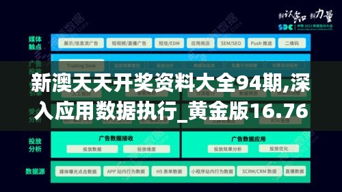 新澳天天开奖资料大全94期,深入应用数据执行_黄金版16.761