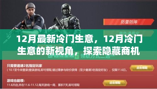 探索十二月冷门生意，隐藏商机与个人立场的新视角