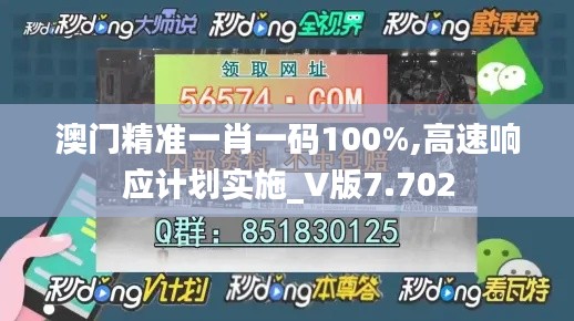 澳门精准一肖一码100%,高速响应计划实施_V版7.702
