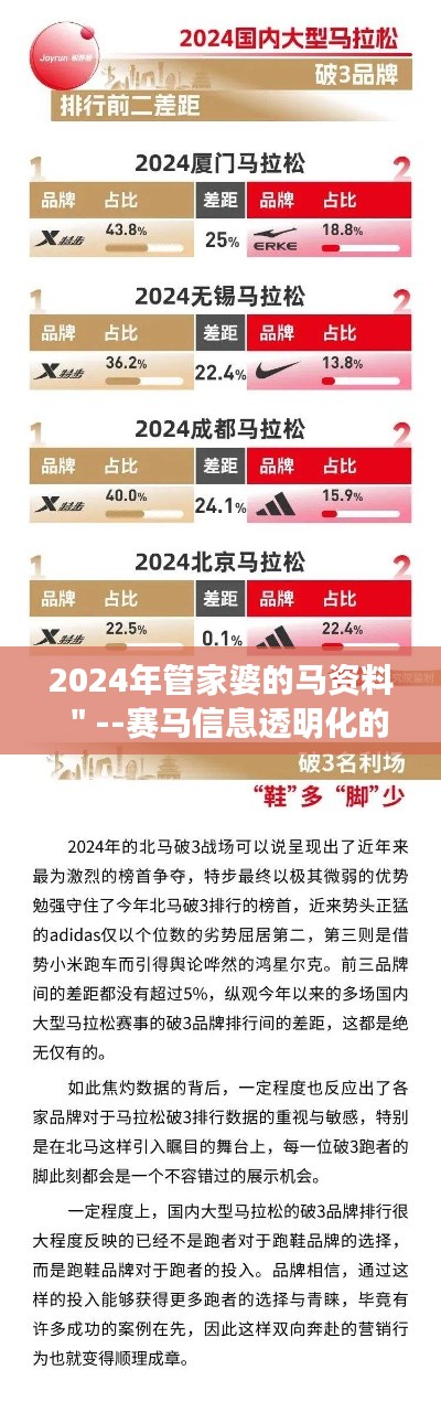2024年管家婆的马资料＂--赛马信息透明化的里程碑