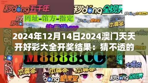 2024年12月14日2024澳门天天开好彩大全开奖结果：猜不透的数字，猜测的乐趣