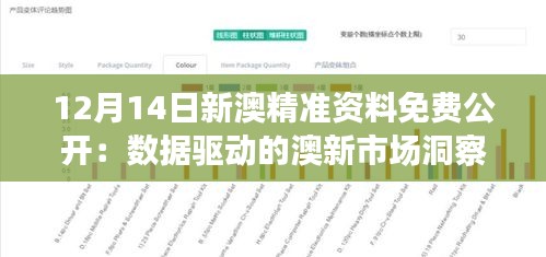 12月14日新澳精准资料免费公开：数据驱动的澳新市场洞察