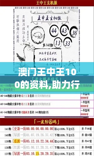 澳门王中王100的资料,助力行业发展的强大资源_Tizen4.407