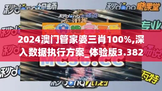 2024澳门管家婆三肖100%,深入数据执行方案_体验版3.382