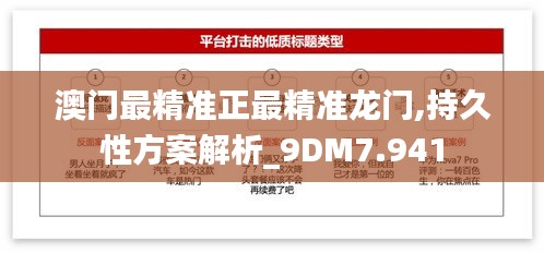 澳门最精准正最精准龙门,持久性方案解析_9DM7.941