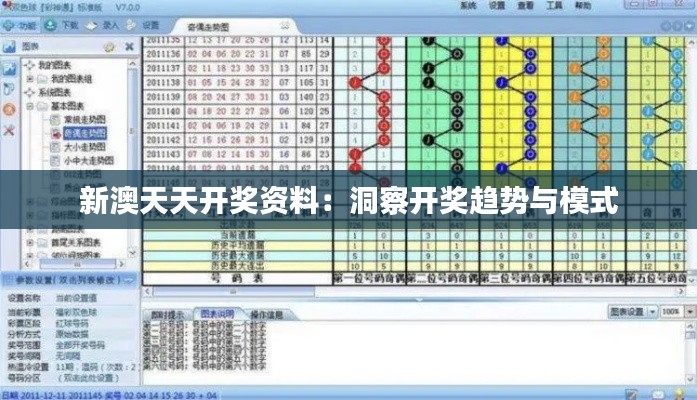 新澳天天开奖资料：洞察开奖趋势与模式