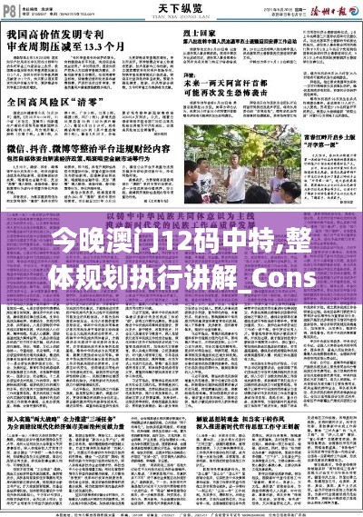 今晚澳门12码中特,整体规划执行讲解_Console4.764