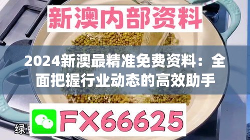2024新澳最精准免费资料：全面把握行业动态的高效助手