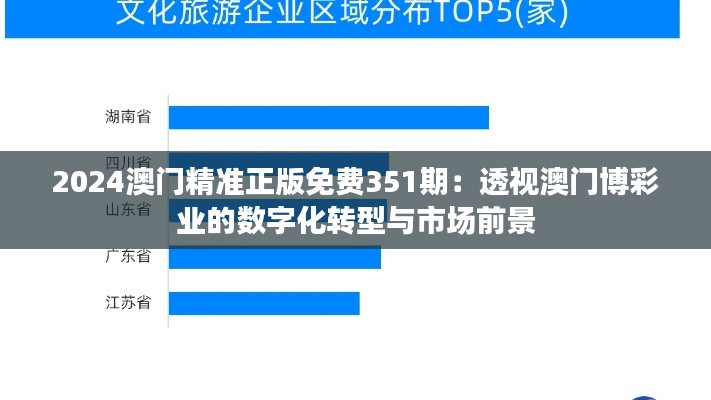 2024澳门精准正版免费351期：透视澳门博彩业的数字化转型与市场前景