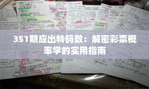 351期应出特码数：解密彩票概率学的实用指南