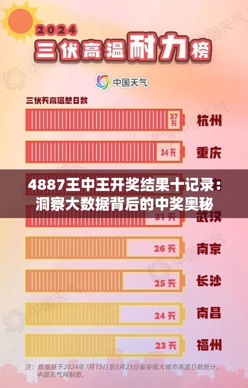 4887王中王开奖结果十记录：洞察大数据背后的中奖奥秘