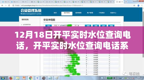 12月18日开平实时水位查询电话系统，深度评测与介绍