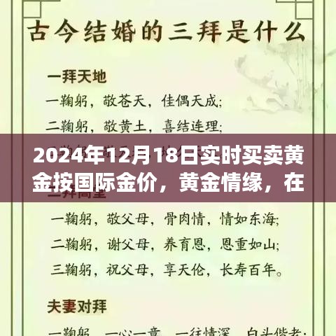 黄金情缘，国际金价下的欢乐交易日，实时买卖黄金体验