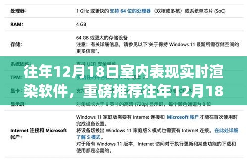往年12月18日精选，炫目室内实时渲染软件，开启绝美虚拟空间新纪元