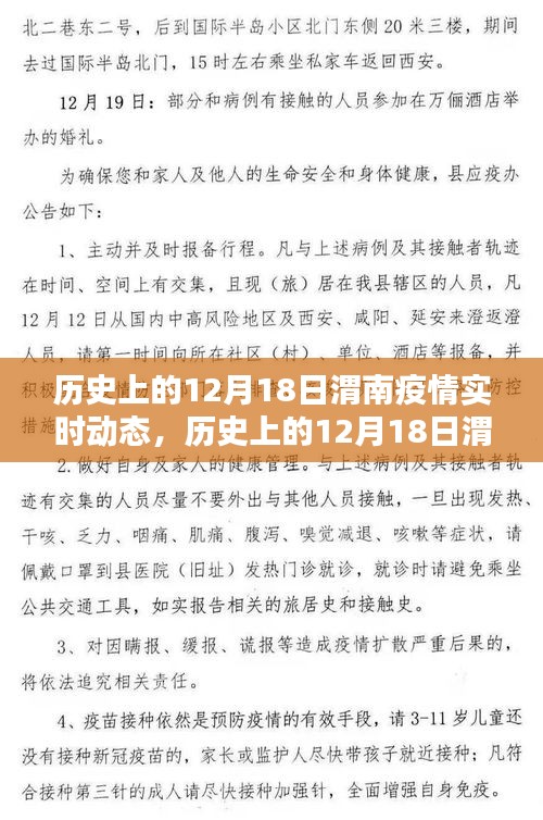 历史上的12月18日渭南疫情实时动态解析与操作指南，实时跟踪，了解疫情动态返回搜狐查看更多信息