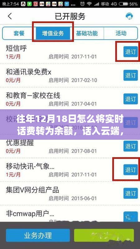 揭秘十二月十八日实时话费转余额的历史轨迹，方法与策略解析，话入云端新篇章