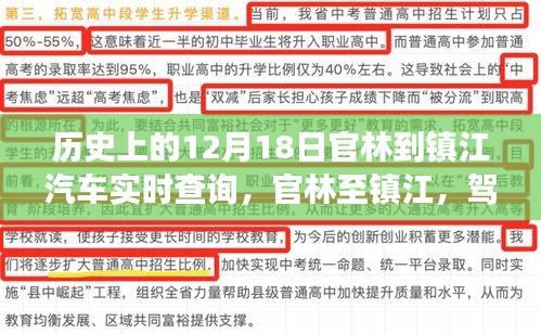 历史上的汽车实时查询系统重磅升级，官林至镇江智能出行，驾驭历史时刻