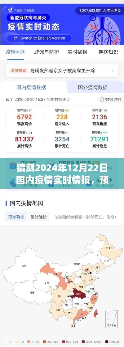 关于未来之路的预测，解读2024年12月22日国内疫情的实时情报展望与猜测