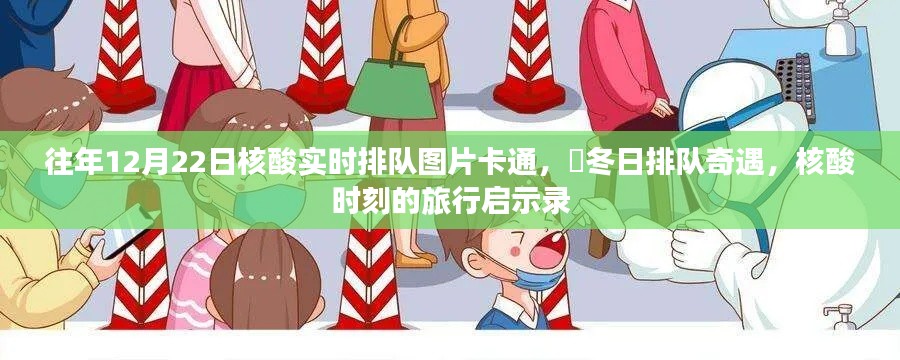 冬日核酸奇遇，排队时刻的启示与旅行体验卡通记录