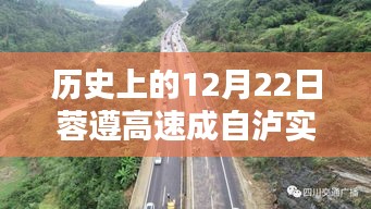 历史上的12月22日蓉遵高速成自泸实时路况回顾与解析，实时路况报告与深度解析