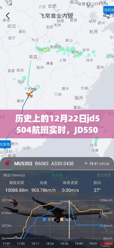 JD5504航班，穿越历史迷雾的奇迹之旅——十二月二十二日实时记录