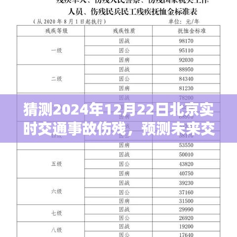 北京交通事故伤残预测与趋势分析，实例指南与未来展望（初学者与进阶用户指南）