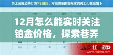 十二月铂金价格实时关注，巷弄秘境中的铂金小店故事