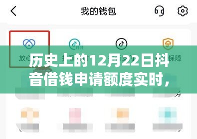 深度解析，历史上的12月22日抖音借钱申请额度实时评测与体验分享