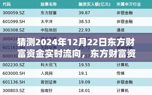 东方财富资金实时流向预测指南，如何猜测2024年12月22日的资金流向（适合初学者与进阶用户）