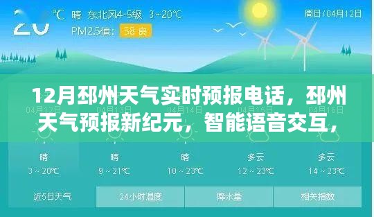 邳州天气预报新纪元，智能语音交互，实时天气查询便捷触手可及